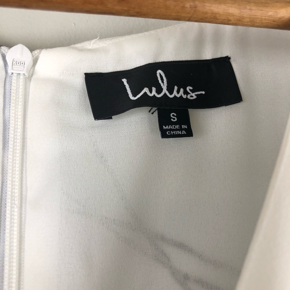 Lulus French Countryside White Hi-low Dress - Picture 4 of 5